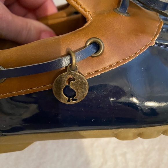 Sporto Duck shoes Navy and Brown - Picture 4 of 5